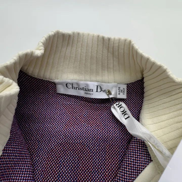 Dior Dior SS22 Striped Cropped Knit Top 0079 Size S / US 4 / IT 40 - 5 Thumbnail
