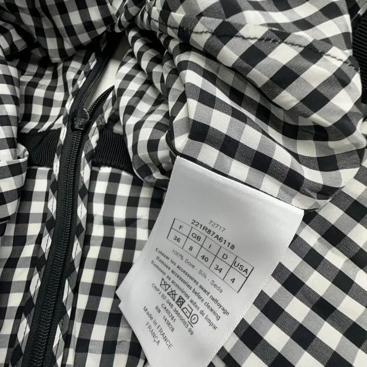 Dior Dior Casual Gingham Short Sleeve Dress 0079 Size S / US 4 / IT 40 - 5 Thumbnail