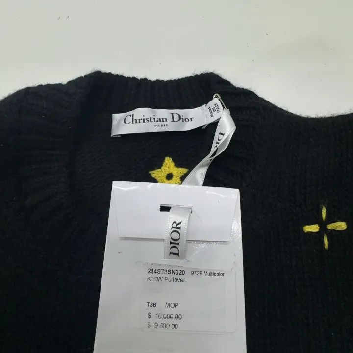 Dior Dior Black Scorpion Design Cashmere Sweater 0079 Size S / US 4 / IT 40 - 5 Thumbnail
