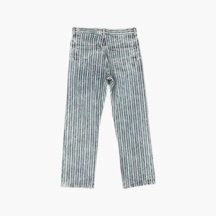 Dior Dior Blue Striped Straight Leg Jeans 0079 Size 36" / US 14 / IT 50 - 3 Thumbnail