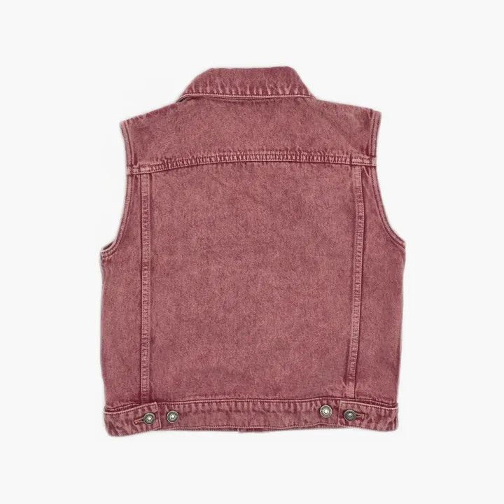 Dior Dior SS22 Pink Denim Sleeveless Jacket 0079 Size S / US 4 / IT 40 - 3 Thumbnail