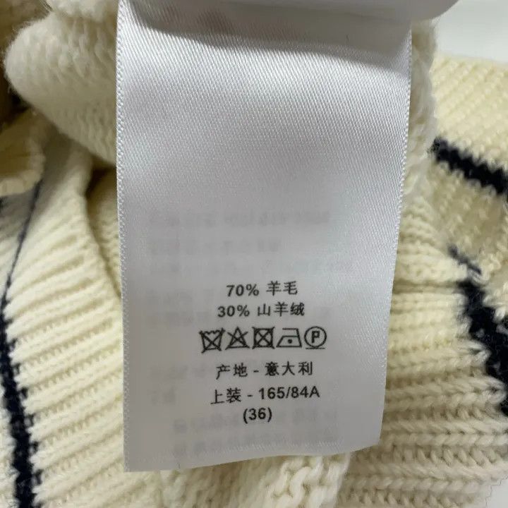 Dior Dior Logo Embroidered Short Sleeve Sweater 0079 Size S / US 4 / IT 40 - 4 Thumbnail