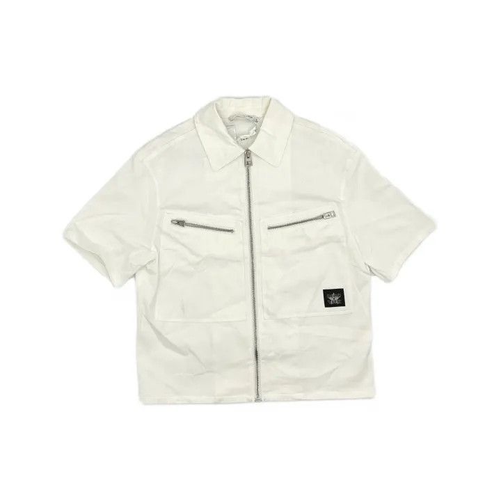 Dior Dior Casual White Short Sleeve Shirt 0079 Size S / US 4 / IT 40 - 2 Thumbnail