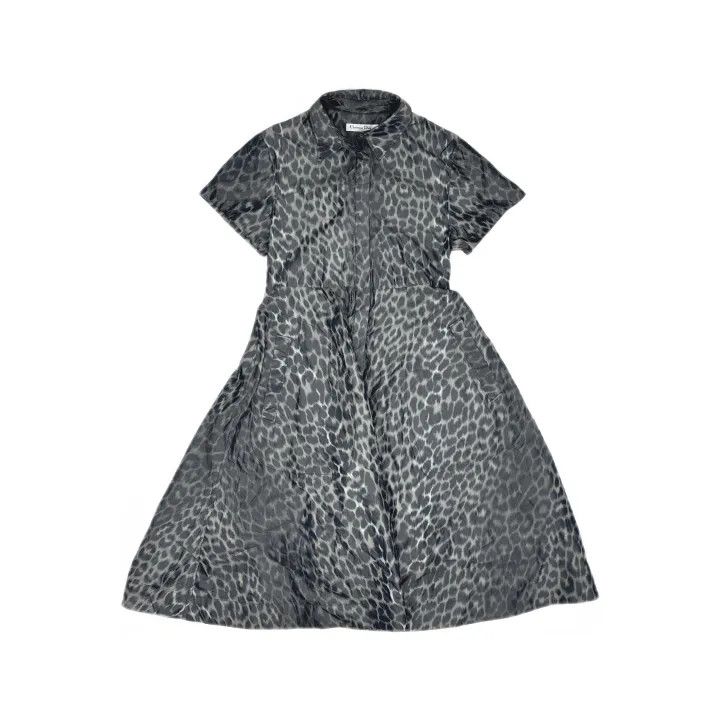 Dior Dior Casual Trendy Short Sleeve Dress 0079 Size S / US 4 / IT 40 - 2 Thumbnail