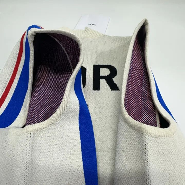 Dior Dior SS22 Striped Letter Print Cropped Top 0079 Size S / US 4 / IT 40 - 10 Thumbnail