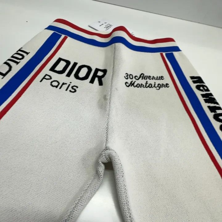 Dior Dior SS22 Striped Letter Print Casual Shorts 0079 Size 36" / US 14 / IT 50 - 9 Thumbnail