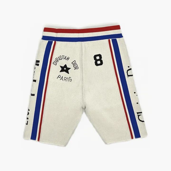 Dior Dior SS22 Striped Letter Print Casual Shorts 0079 Size 36" / US 14 / IT 50 - 3 Thumbnail