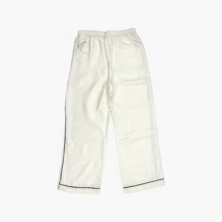 Dior Dior Silk Relaxed Sleep Pants in Off-White 0079 Size 36" / US 14 / IT 50 - 3 Thumbnail