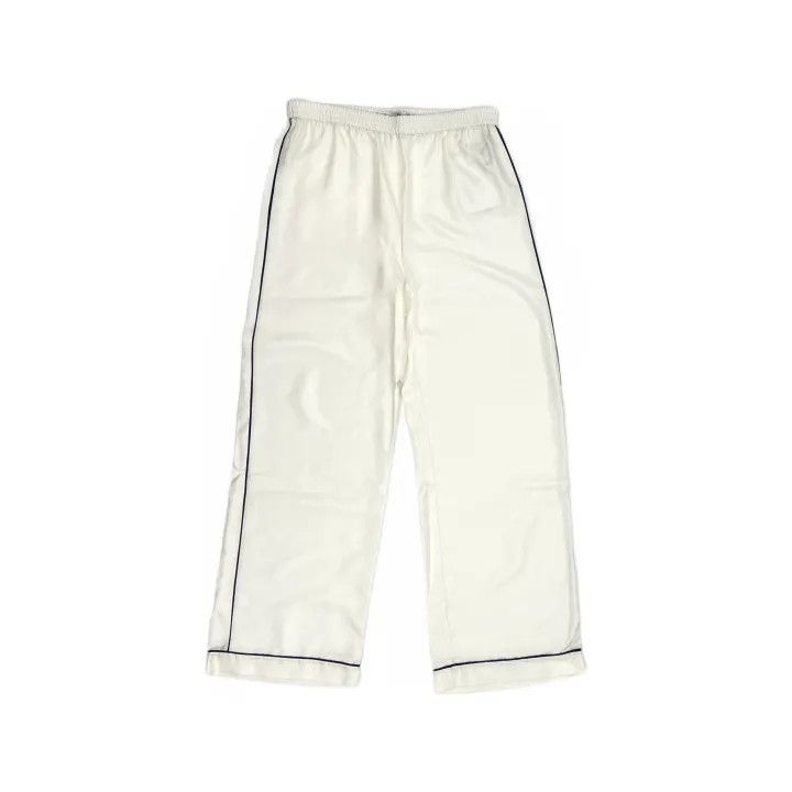 Dior Dior Silk Relaxed Sleep Pants in Off-White 0079 Size 36" / US 14 / IT 50 - 2 Thumbnail