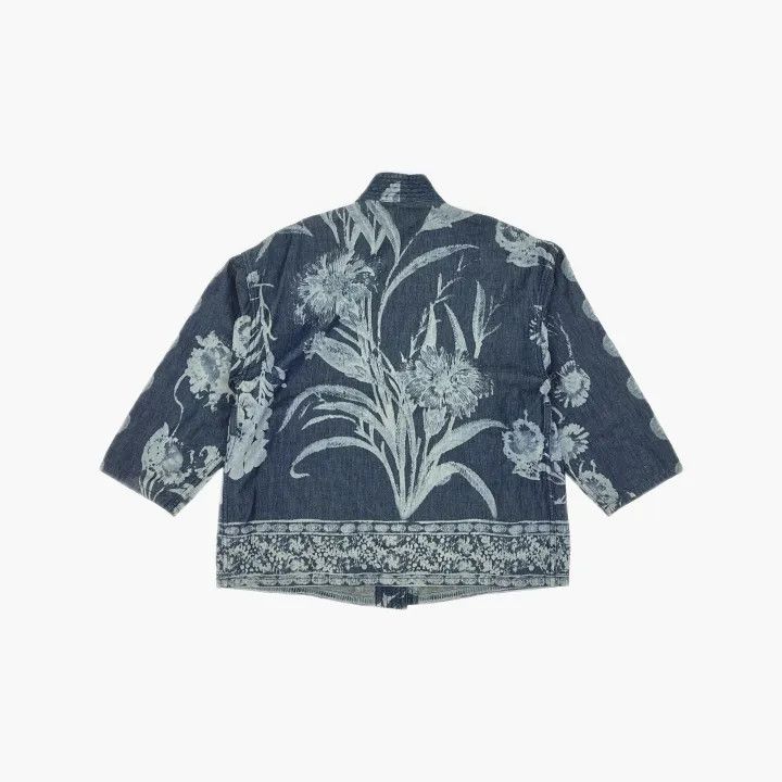Dior Dior SS21 Navy Blue Denim Check Jacket 0079 Size S / US 4 / IT 40 - 3 Thumbnail