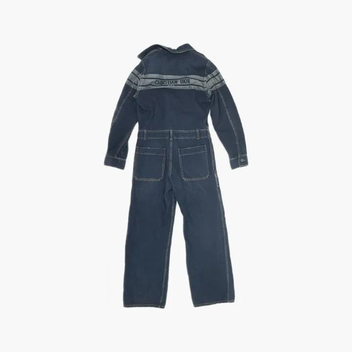 Dior Dior Casual Fashion Denim Jumpsuit 0079 Size 36" / US 14 / IT 50 - 3 Thumbnail