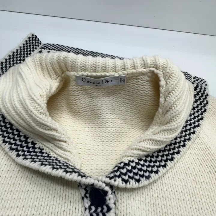 Dior Dior Casual Wool Sailor Collar Cardigan 0079 Size S / US 4 / IT 40 - 7 Thumbnail