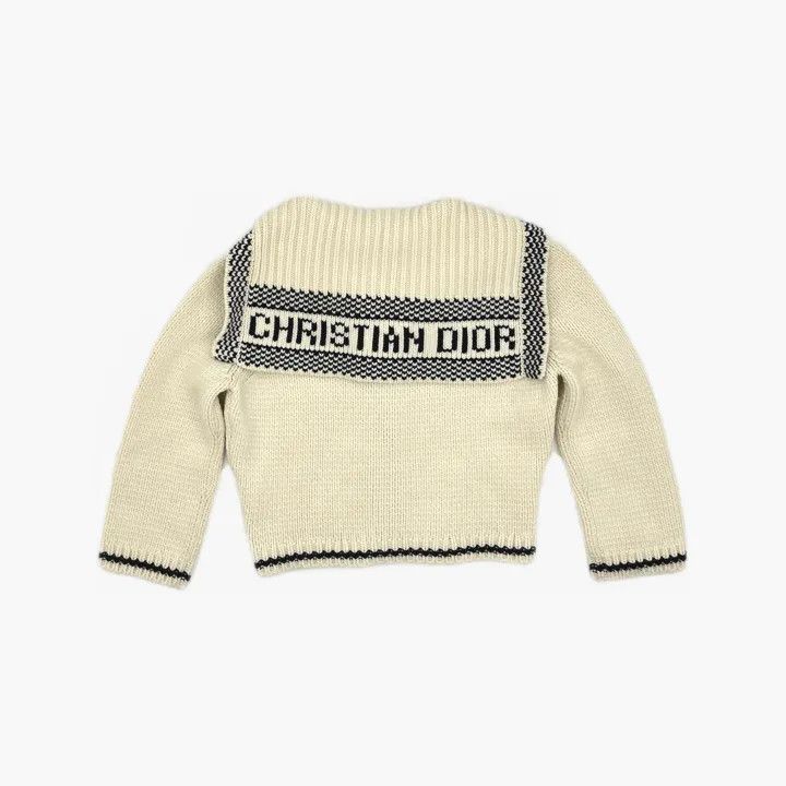 Dior Dior Casual Wool Sailor Collar Cardigan 0079 Size S / US 4 / IT 40 - 3 Thumbnail