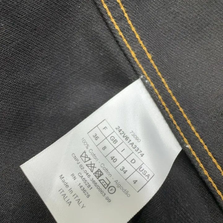 Dior Dior Classic Black Denim Jacket 0079 Size S / US 4 / IT 40 - 4 Thumbnail