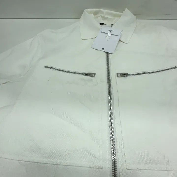 Dior Dior White Casual Short Sleeve Zip Shirt 0079 Size S / US 4 / IT 40 - 9 Thumbnail