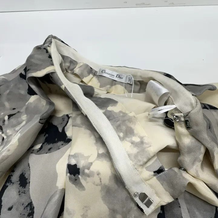 Dior Dior Stylish Floral Half Skirt 0079 Size 36" / US 14 / IT 50 - 6 Thumbnail