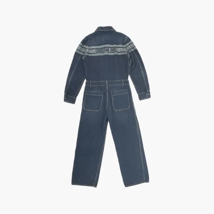 Dior Dior Casual Stylish Denim Jumpsuit 0079 Size 36" / US 14 / IT 50 - 3 Thumbnail