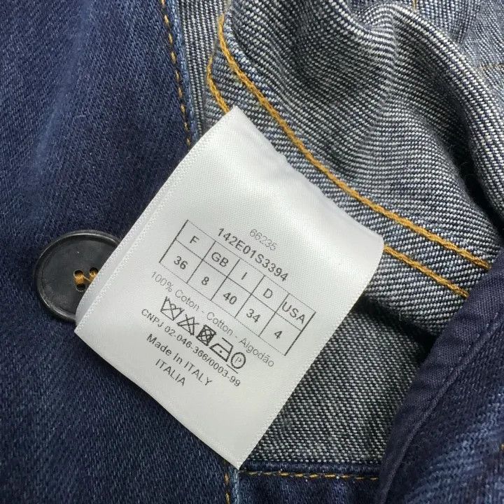 Dior Dior Casual Stylish Denim Jumpsuit 0079 Size 36" / US 14 / IT 50 - 4 Thumbnail