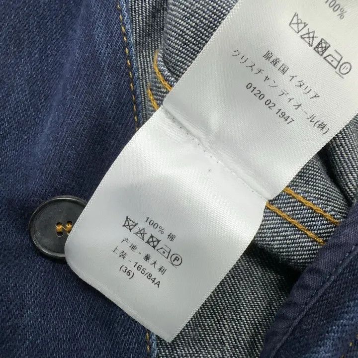 Dior Dior Casual Stylish Denim Jumpsuit 0079 Size 36" / US 14 / IT 50 - 5 Thumbnail