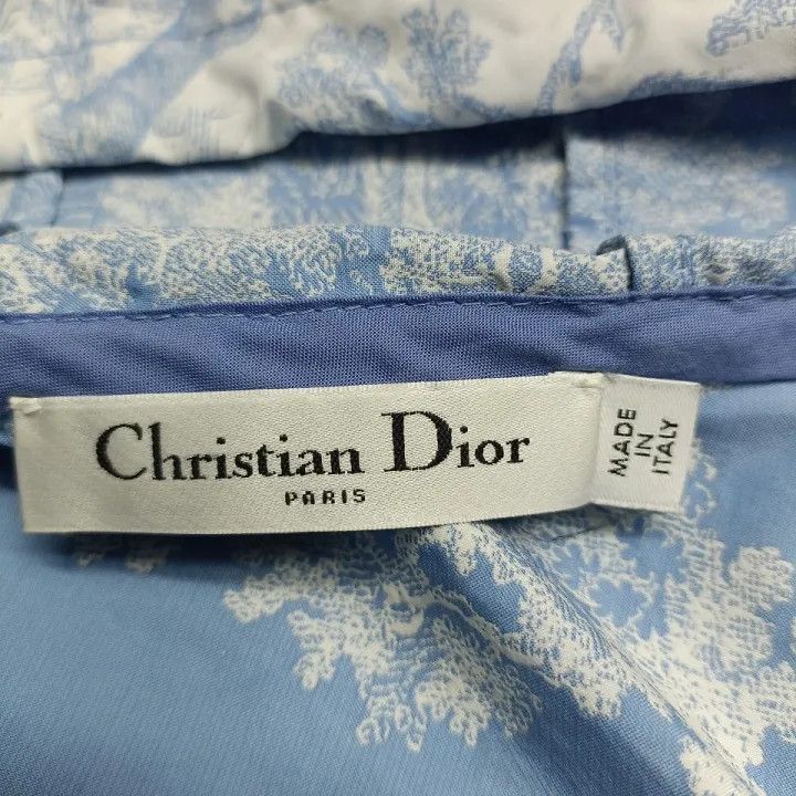 Dior Dior Floral Print Short Sleeve Mini Dress 0079 Size S / US 4 / IT 40 - 3 Thumbnail