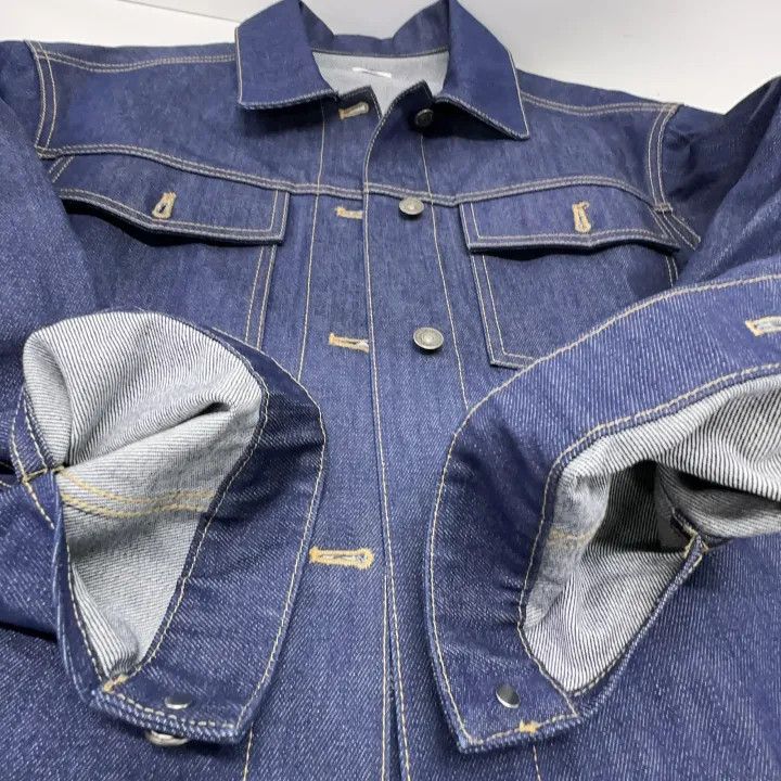 Dior Dior Blue Long Sleeve Denim Jacket 0079 Size S / US 4 / IT 40 - 7 Thumbnail