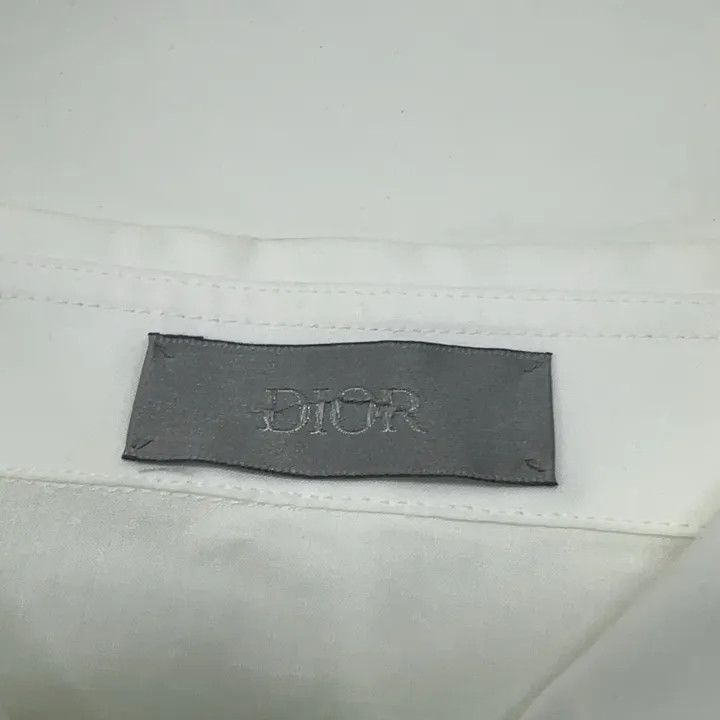 Dior Dior White Long Sleeve Embroidered Shirt 0079 Size S / US 4 / IT 40 - 5 Thumbnail