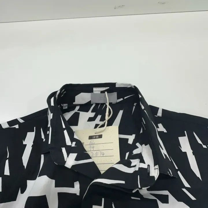 Dior Dior Black and White Pattern Long Sleeve Shirt 0079 Size M / US 6-8 / IT 42-44 - 6 Thumbnail