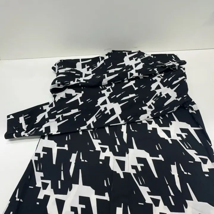 Dior Dior Black and White Pattern Long Sleeve Shirt 0079 Size M / US 6-8 / IT 42-44 - 7 Thumbnail