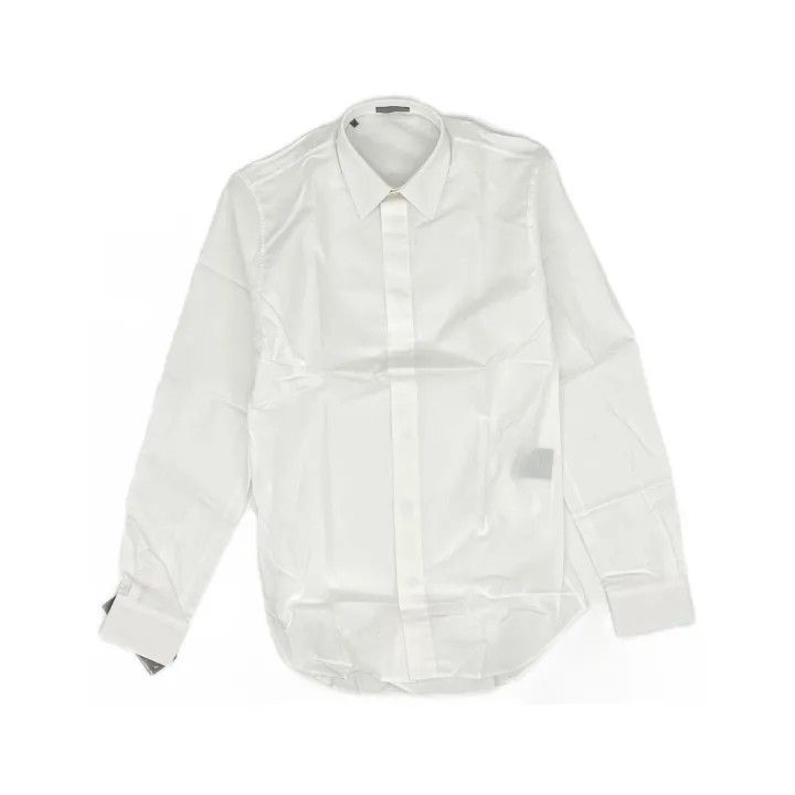 Dior Dior Casual White Long Sleeve Shirt 0079 Size XS / US 0-2 / IT 36-38 - 2 Thumbnail