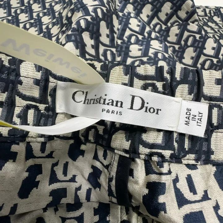 Dior Dior SS21 Oblique Print Tech Taffeta Shorts 0079 Size 38" / US 16 / IT 52 - 6 Thumbnail