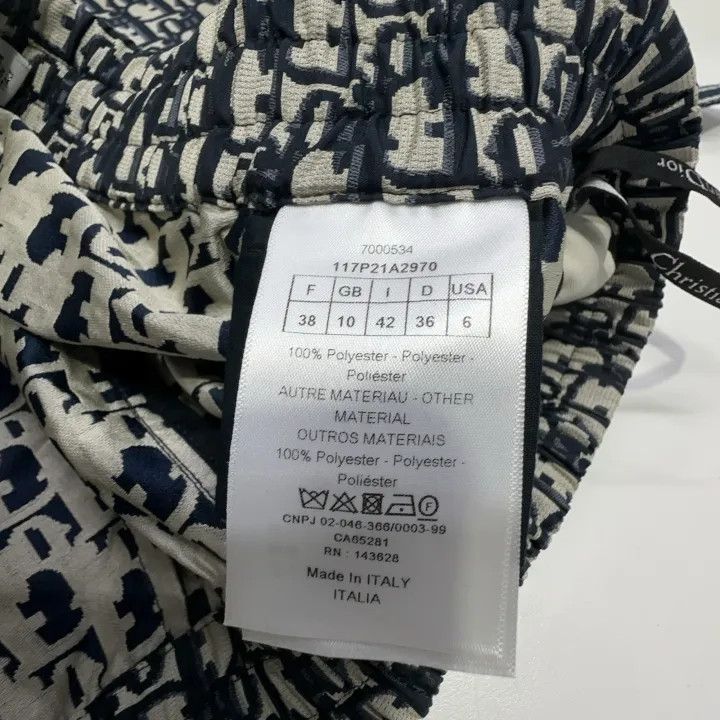 Dior Dior SS21 Oblique Print Tech Taffeta Shorts 0079 Size 38" / US 16 / IT 52 - 5 Thumbnail