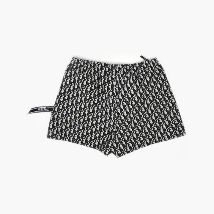 Dior Dior SS21 Oblique Print Tech Taffeta Shorts 0079 Size 38" / US 16 / IT 52 - 3 Thumbnail