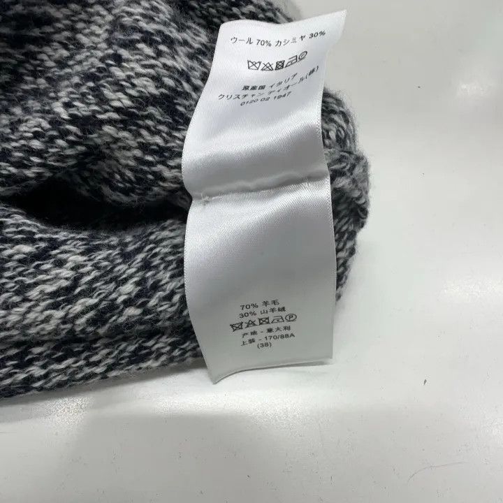 Dior Dior Wool V-Neck Knit Sweater 0079 Size M / US 6-8 / IT 42-44 - 6 Thumbnail