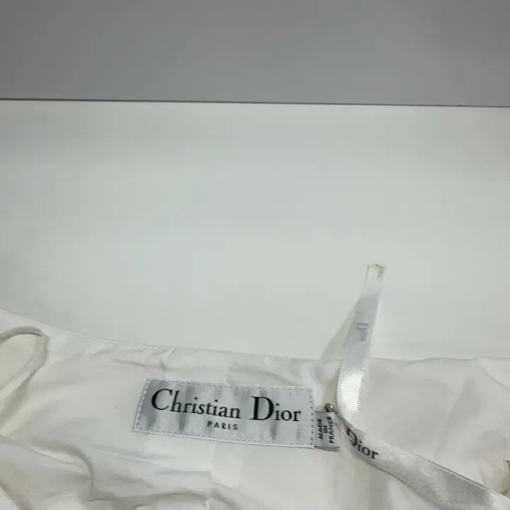 Dior Dior Embroidered Off-Shoulder Double Breasted Dress 0079 Size M / US 6-8 / IT 42-44 - 4 Thumbnail