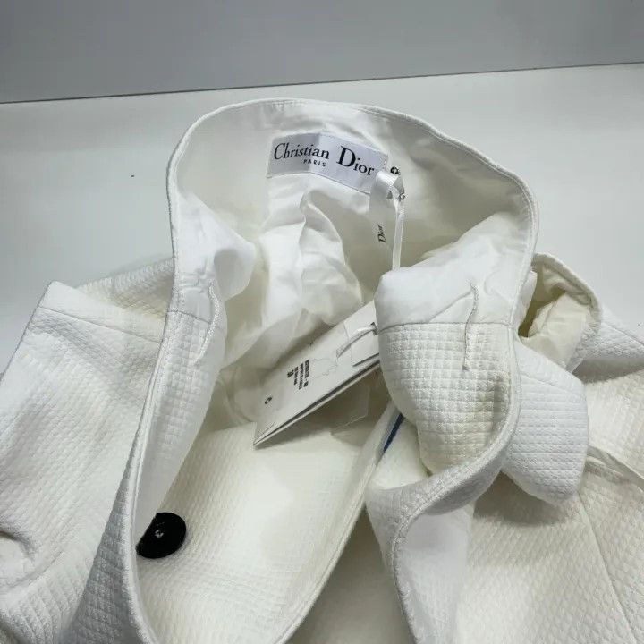 Dior Dior Embroidered Off-Shoulder Double Breasted Dress 0079 Size M / US 6-8 / IT 42-44 - 9 Thumbnail