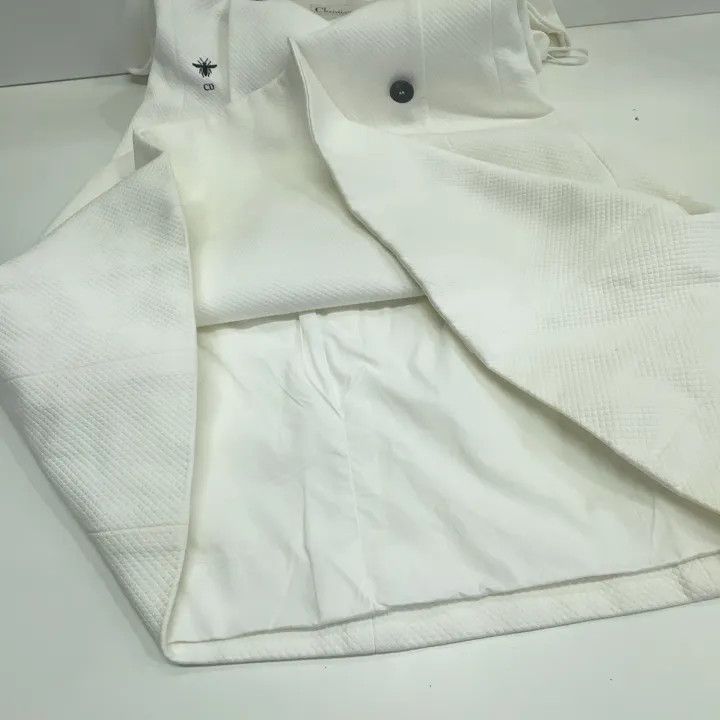 Dior Dior Embroidered Off-Shoulder Double Breasted Dress 0079 Size M / US 6-8 / IT 42-44 - 10 Thumbnail
