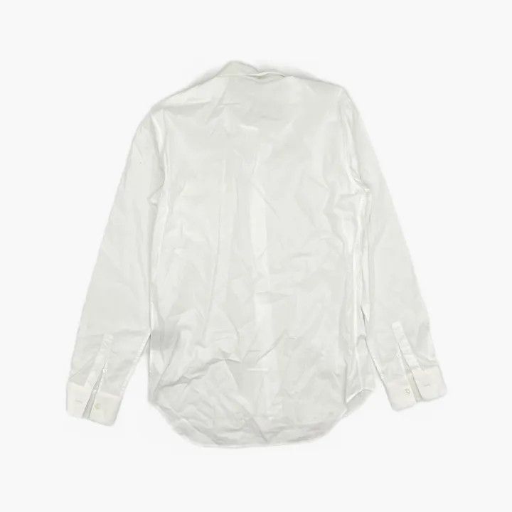 Dior Dior Long Sleeve White Shirt with Logo 0079 Size M / US 6-8 / IT 42-44 - 3 Thumbnail