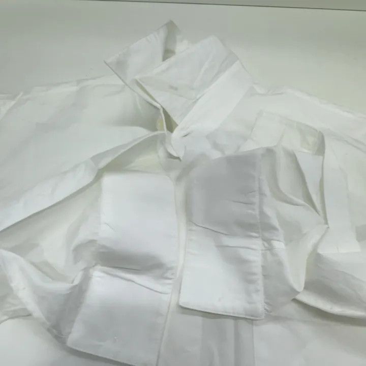 Dior Dior Long Sleeve White Shirt with Logo 0079 Size M / US 6-8 / IT 42-44 - 7 Thumbnail