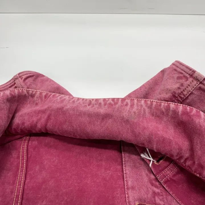 Dior Dior SS22 Pink Sleeveless Denim Jacket 0079 Size M / US 6-8 / IT 42-44 - 8 Thumbnail