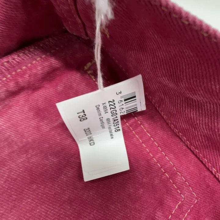 Dior Dior SS22 Pink Sleeveless Denim Jacket 0079 Size M / US 6-8 / IT 42-44 - 6 Thumbnail