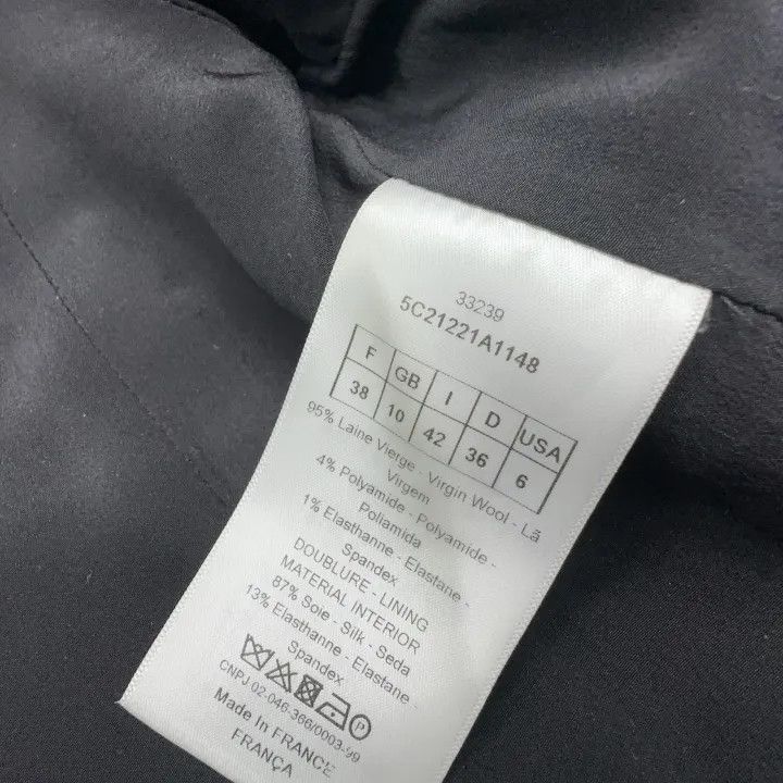 Dior Dior Stylish Versatile Solid Color Suit Jacket 0079 Size M / US 6-8 / IT 42-44 - 5 Thumbnail