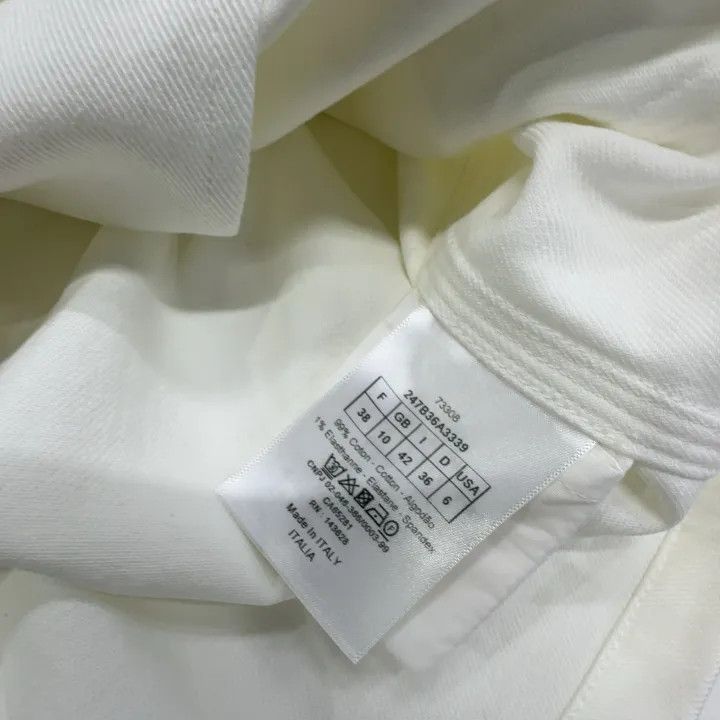 Dior Dior White Casual Zip Collar Shirt 0079 Size M / US 6-8 / IT 42-44 - 4 Thumbnail