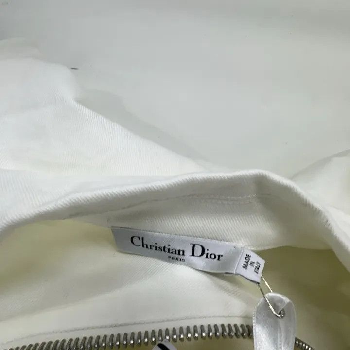 Dior Dior White Casual Zip Collar Shirt 0079 Size M / US 6-8 / IT 42-44 - 6 Thumbnail