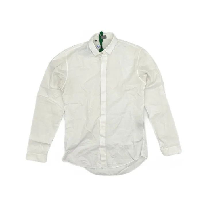 Dior Dior Casual Long Sleeve Shirt in White 0079 Size M / US 6-8 / IT 42-44 - 2 Thumbnail
