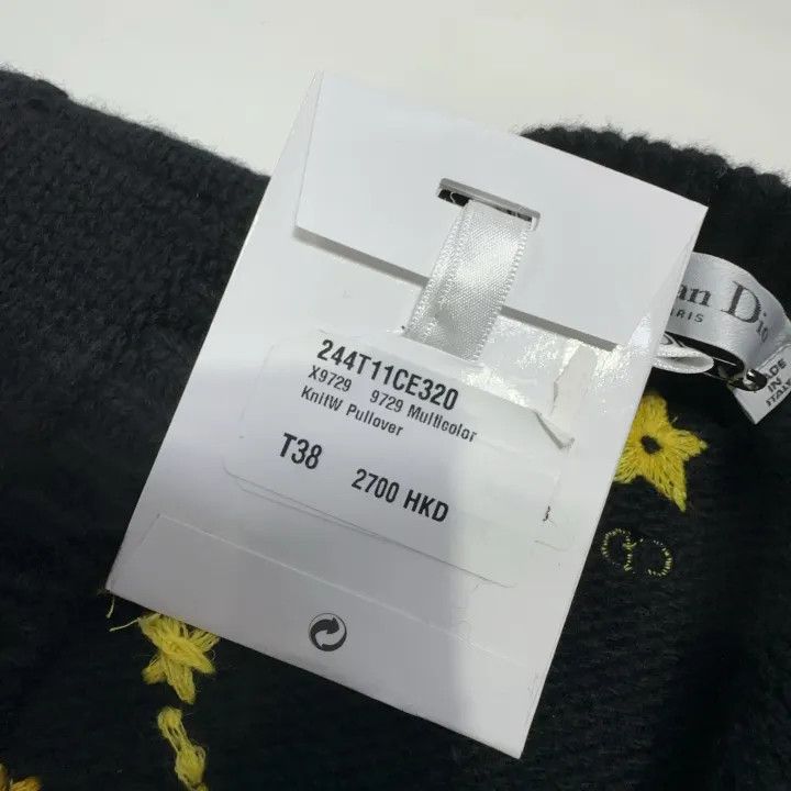 Dior Dior Women's Black Zodiac Pattern Knit Vest 0079 Size M / US 6-8 / IT 42-44 - 7 Thumbnail