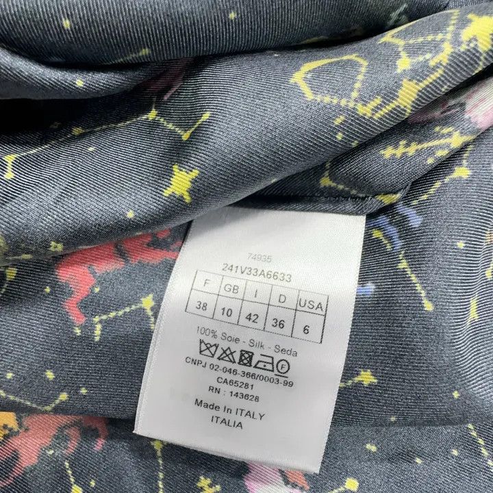 Dior Dior FW22 Zodiac Pattern Long Sleeve Shirt 0079 Size M / US 6-8 / IT 42-44 - 6 Thumbnail