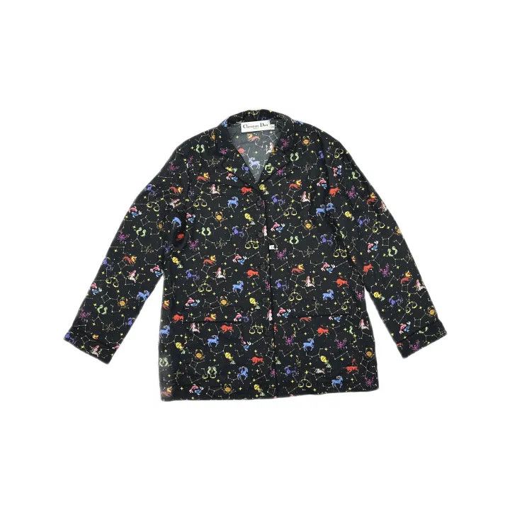 Dior Dior FW22 Zodiac Pattern Long Sleeve Shirt 0079 Size M / US 6-8 / IT 42-44 - 2 Thumbnail