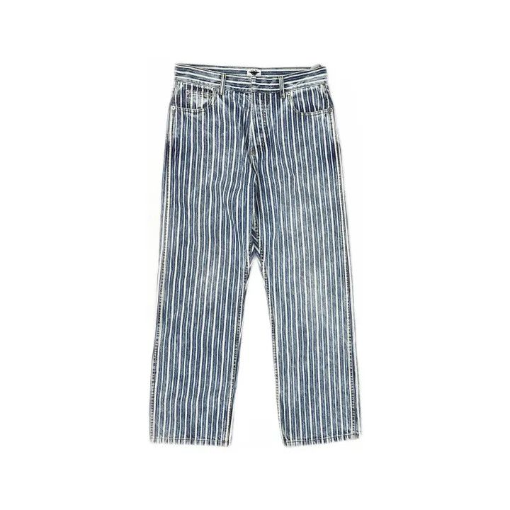 Dior Dior Striped Straight Leg Jeans for Women 0079 Size 38" / US 16 / IT 52 - 2 Thumbnail