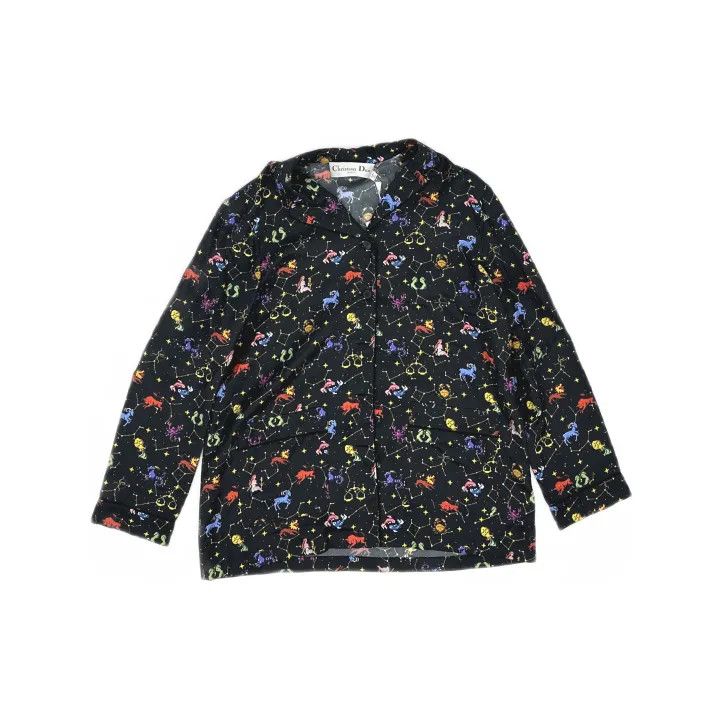 Dior Dior FW22 Zodiac Print Long Sleeve Shirt 0079 Size M / US 6-8 / IT 42-44 - 2 Thumbnail