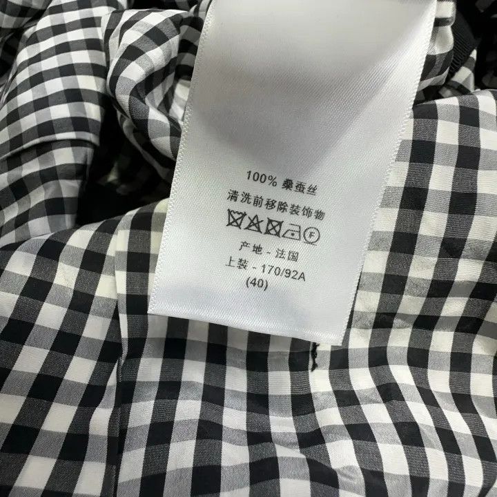Dior Dior Casual Checkered Short Sleeve Dress 0079 Size M / US 6-8 / IT 42-44 - 5 Thumbnail